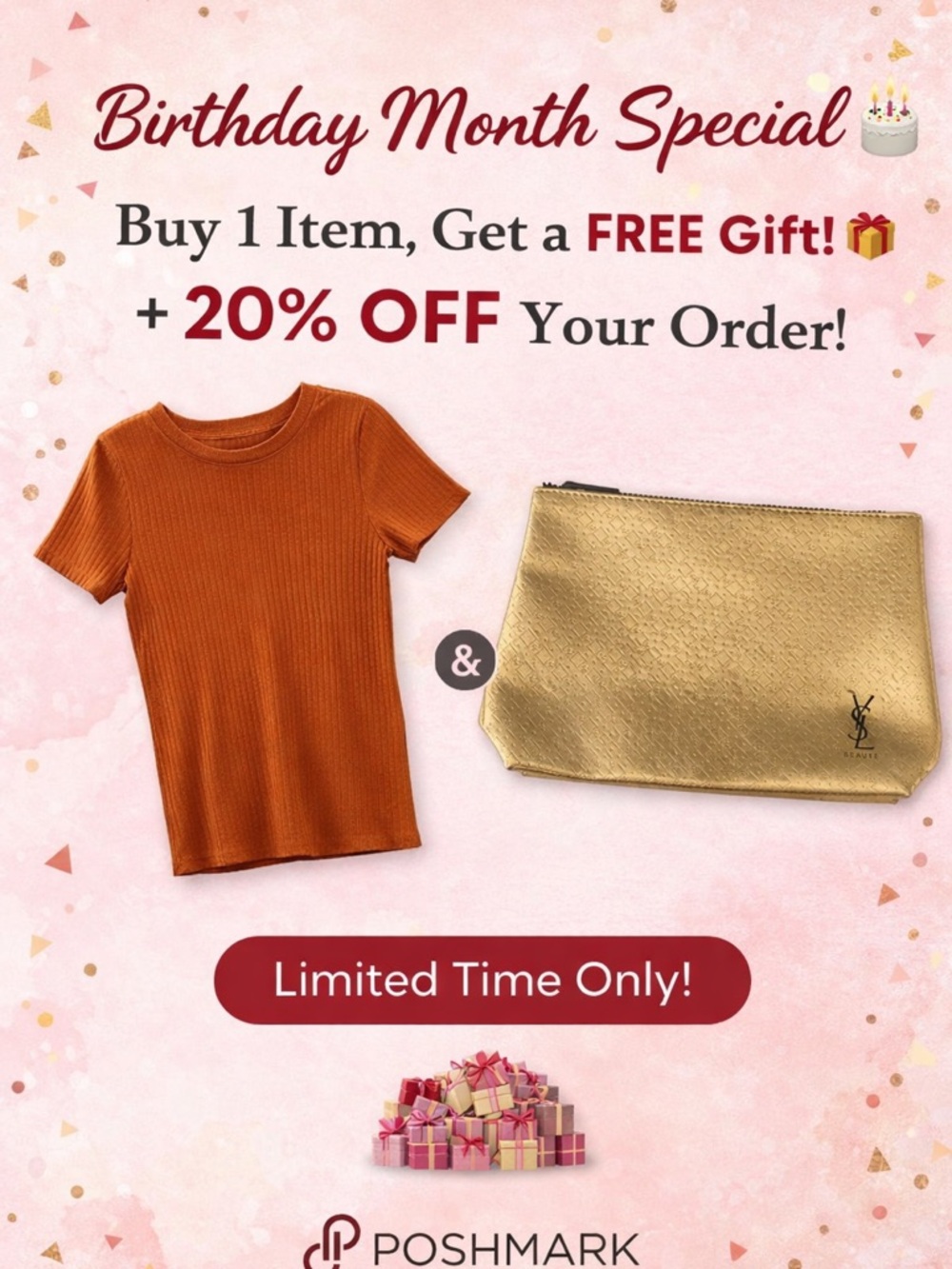 Free gifts only this month….